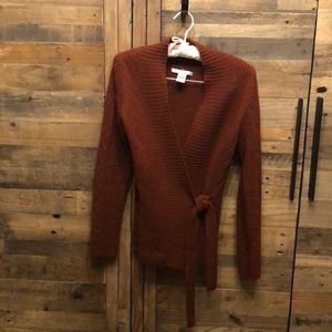 EUC Marconi 100% Cashmere Wrap Cardigan - SZ S